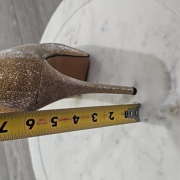 OCHENTA Women's Peep Toe Heels Platform Pumps Size 9.5 - Picture 12 of 13